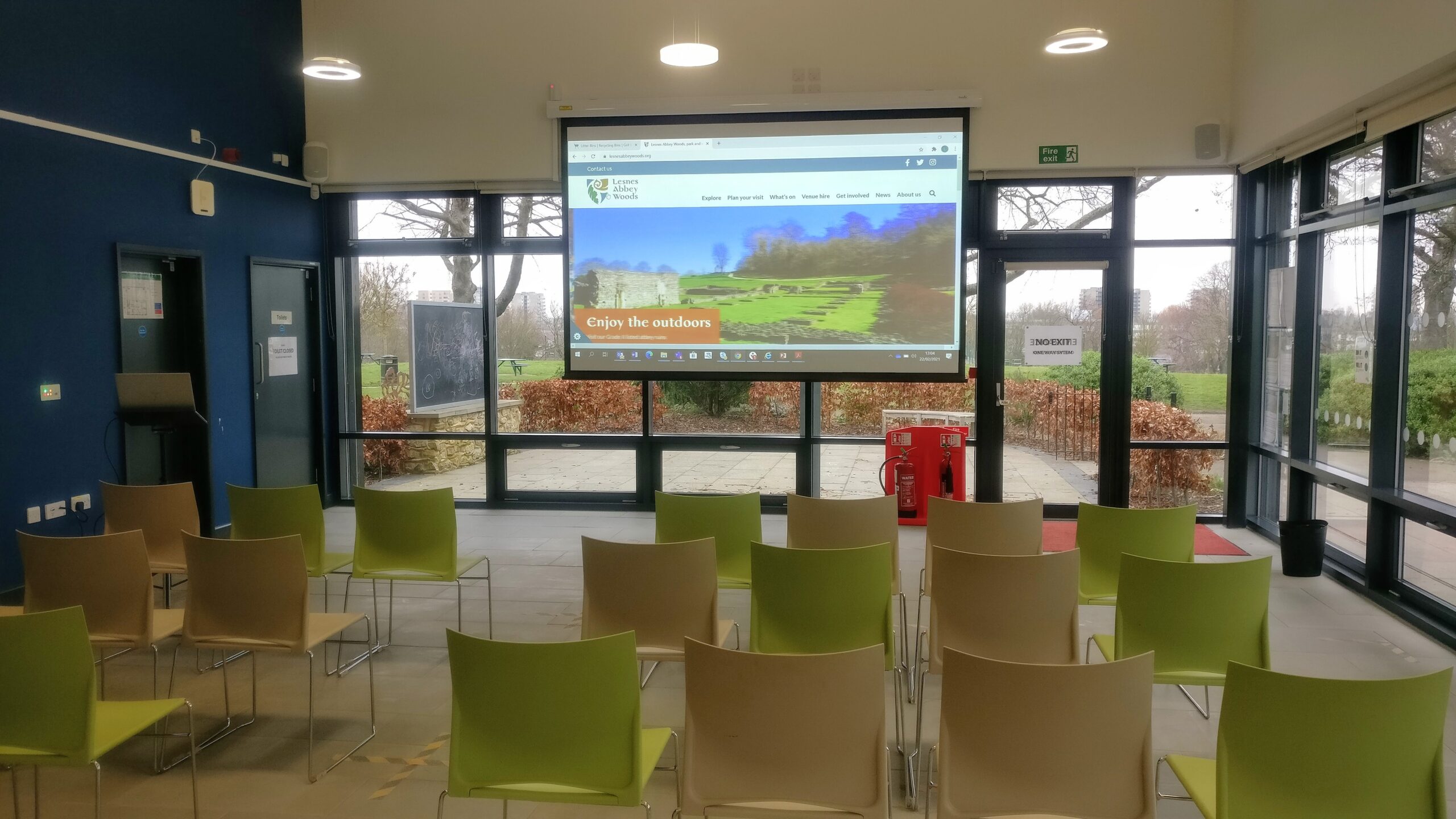 Lodge hire Lesnes Abbey Woods