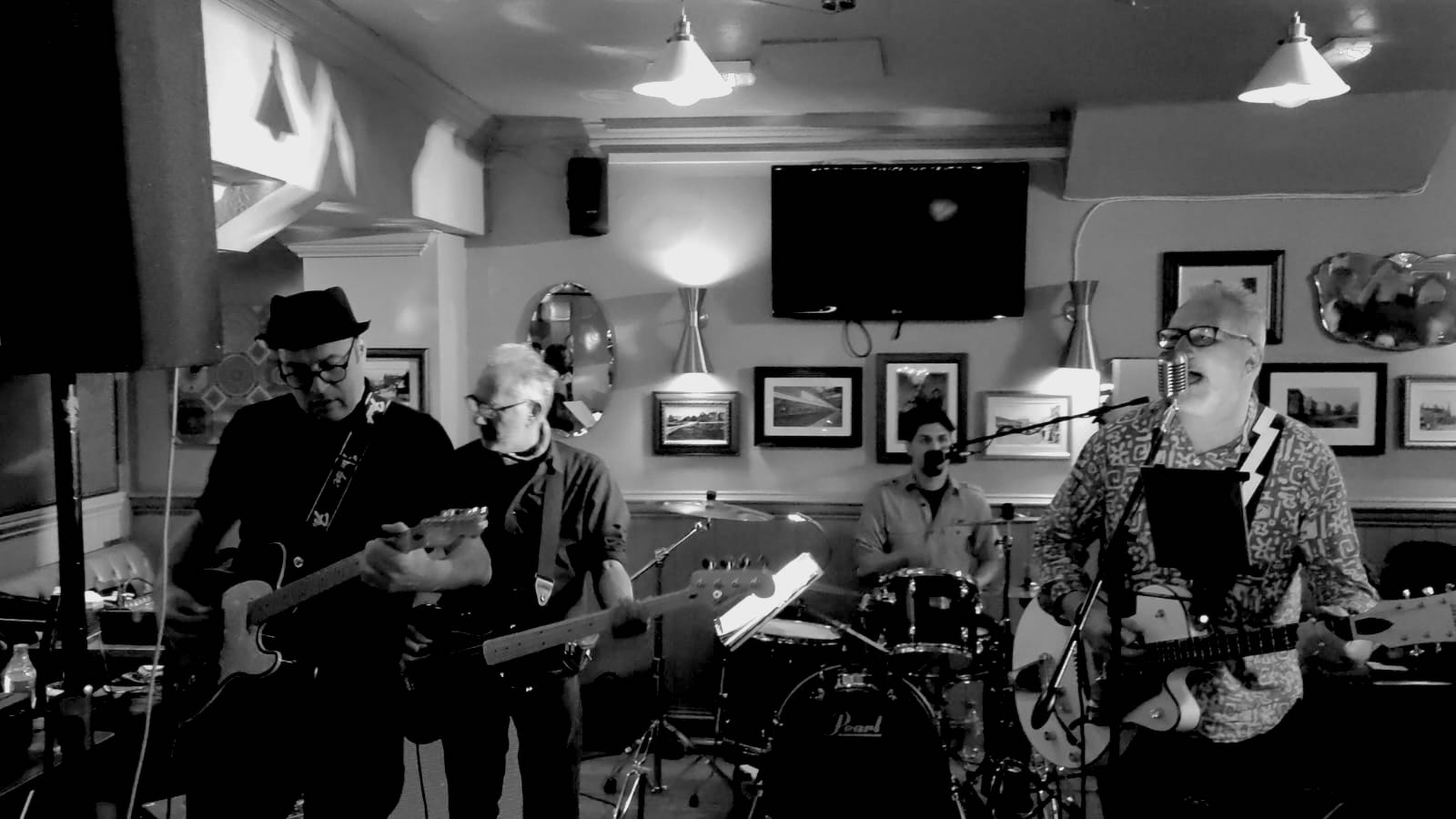 Four band members of Cygnet Committee