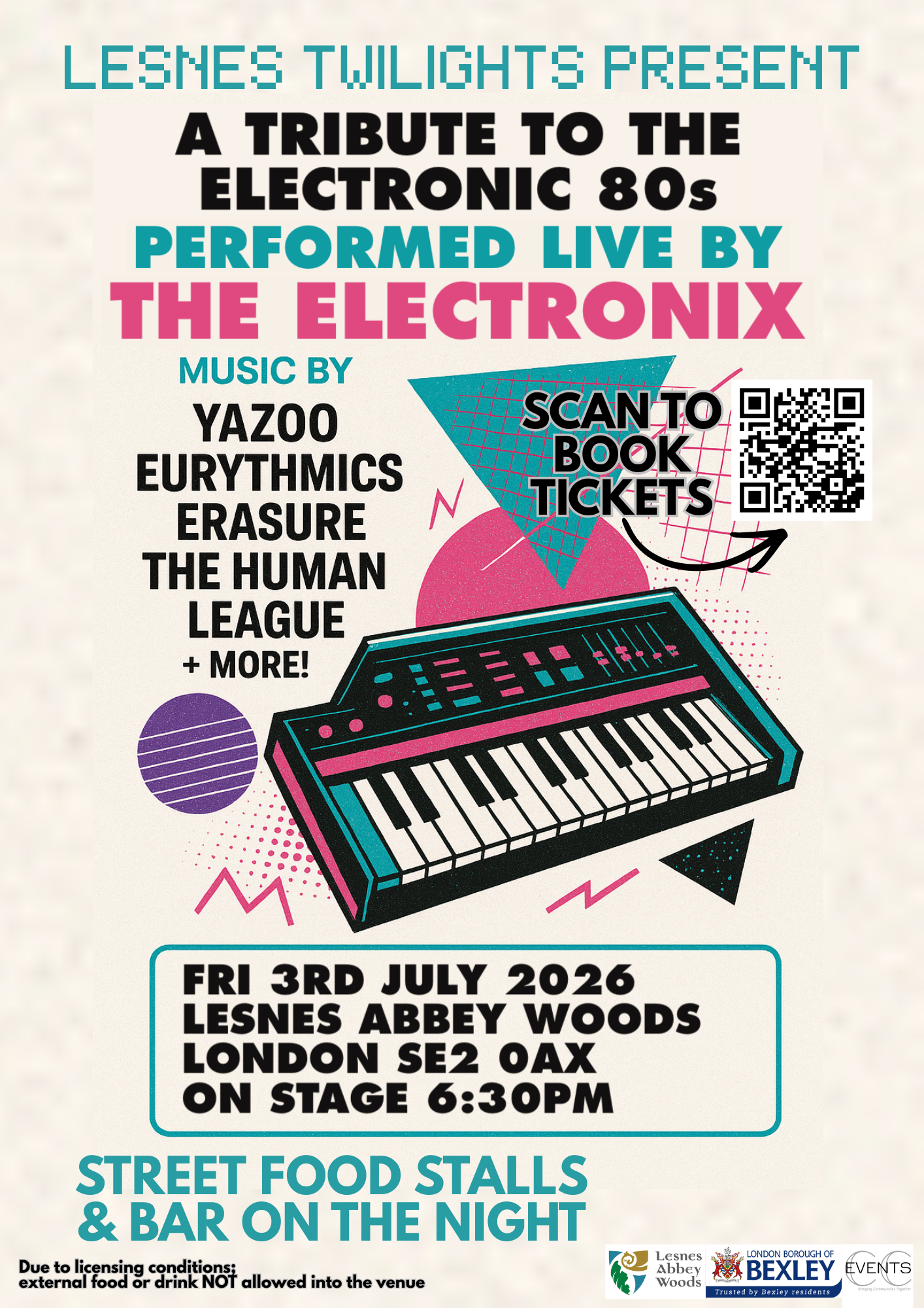 poster with a keyboard