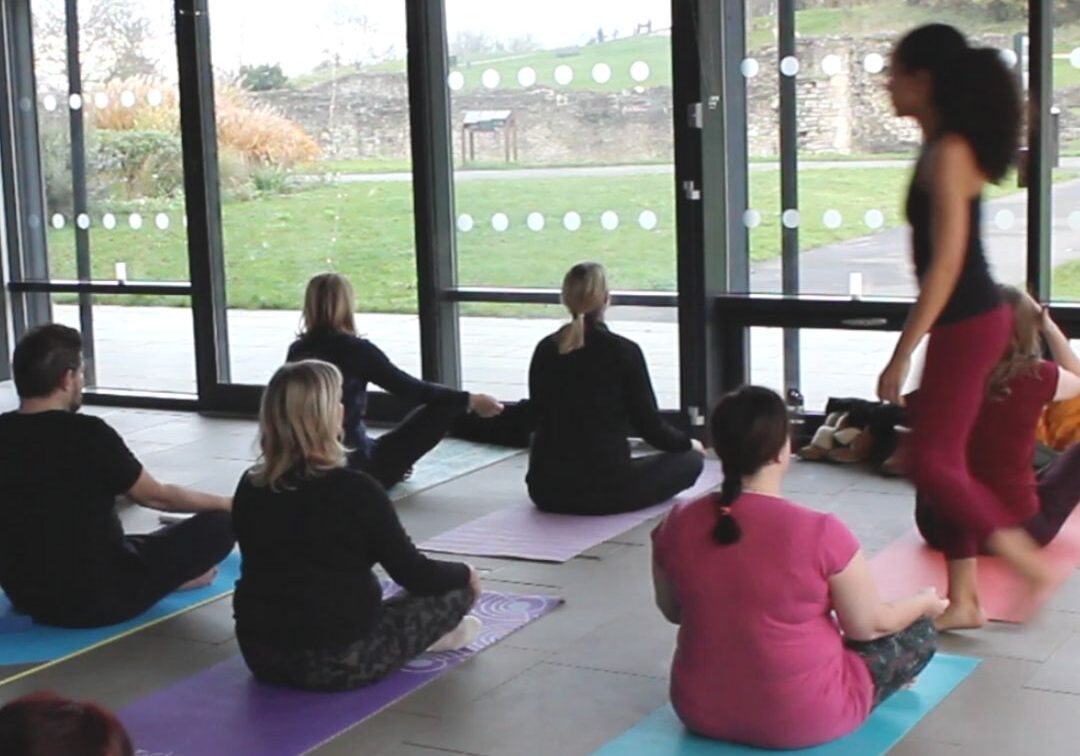 Yoga class