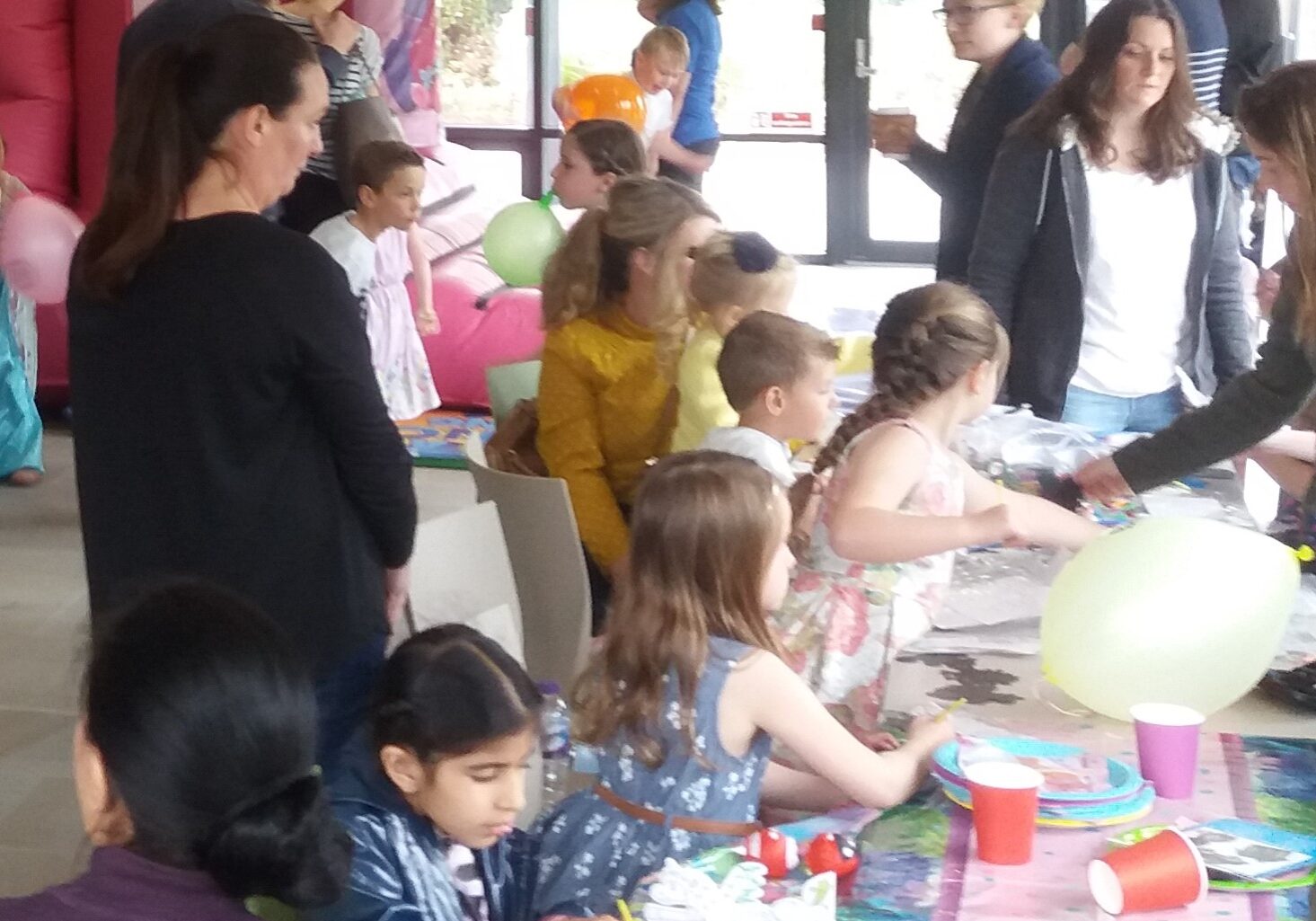 Children's birthday party in the Lodge