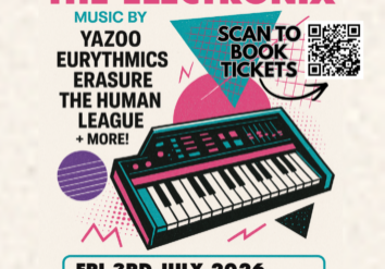 poster with a keyboard